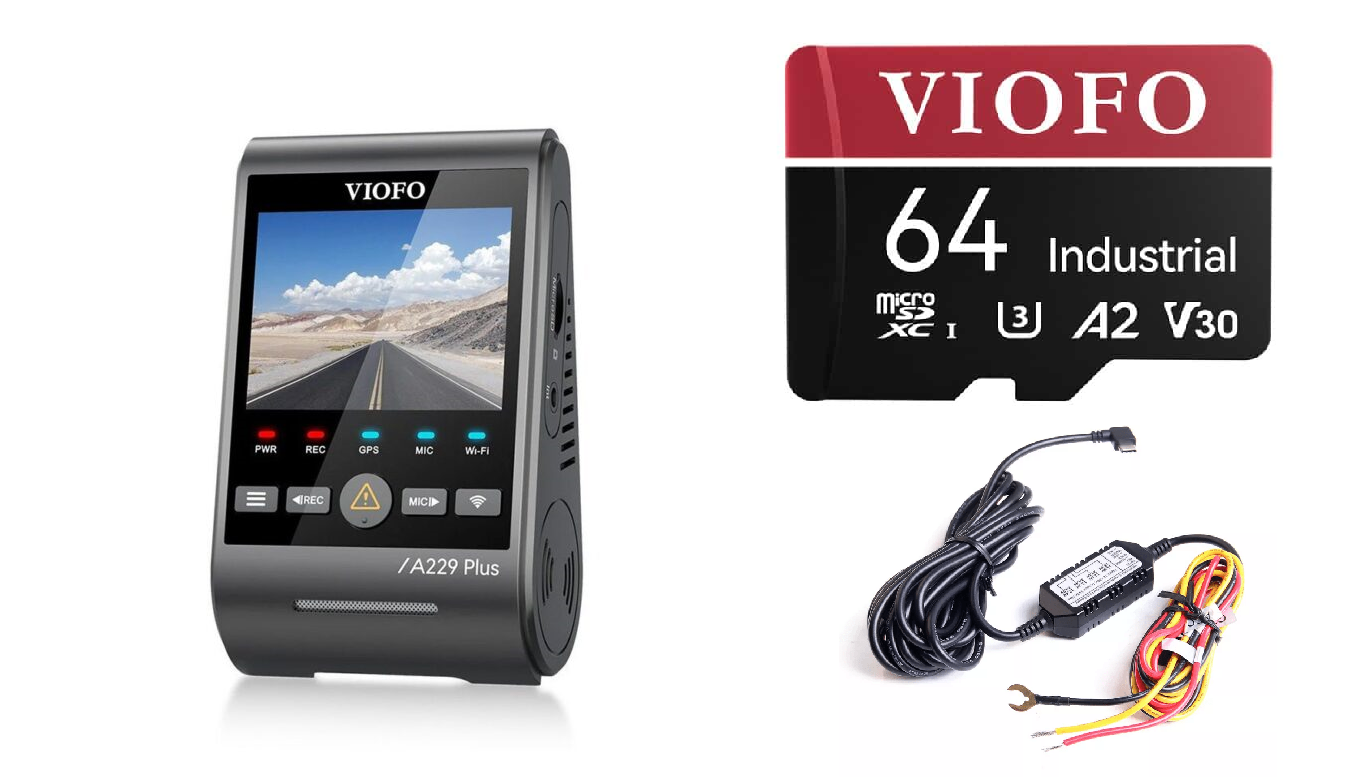 Supply and Fit: Viofo A229 Plus 1CH (Front Only)