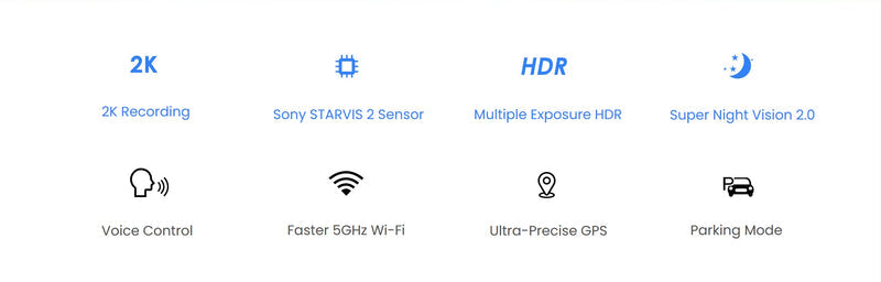 VIOFO A229 Plus: Dual 2K HDR 1CH Front only