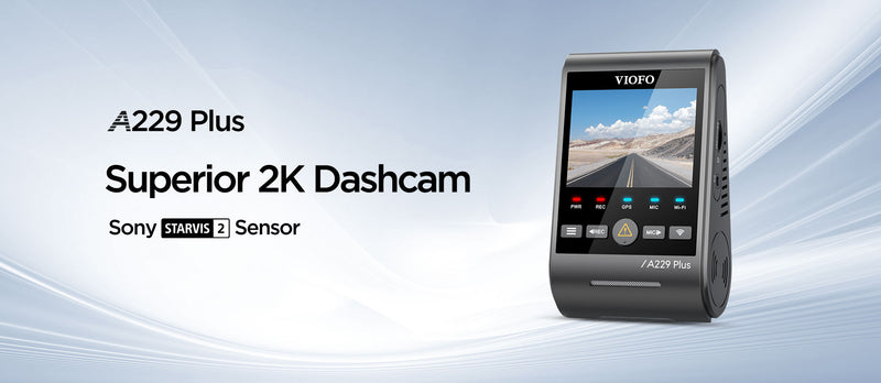 VIOFO A229 Plus: Dual 2K HDR 1CH Front only