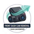 Front Only Dash Cam Removal